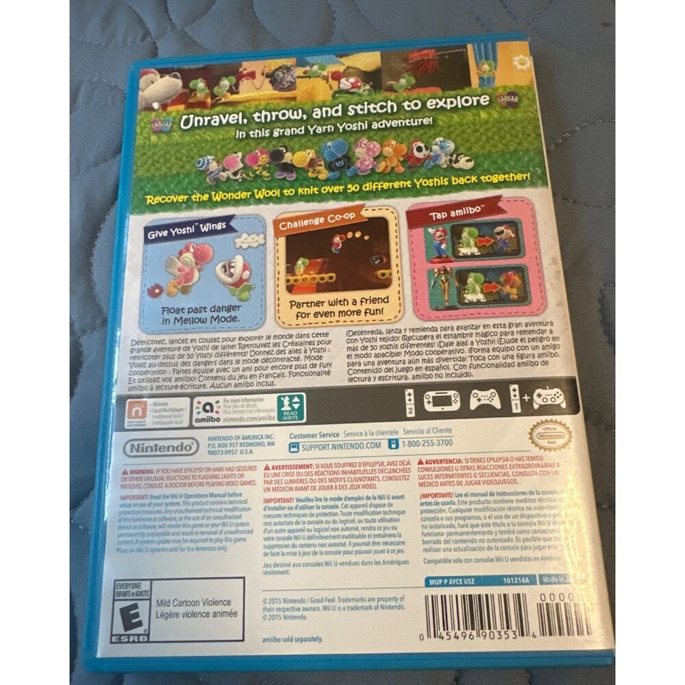 Yoshi S Woolly World - Wii U 2015 - Picture 2 of 5